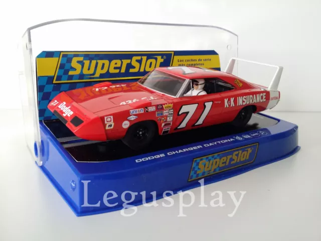 Slot SCX Scalextric Superslot H3423 Dodge Charger Daytona Bobby Isaac - New 2