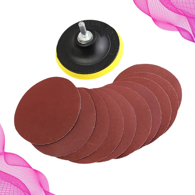 10 STÜCKE 1000 Mesh Schleifpapier Praktische Polieren Schleifpapier Kit Runde Sc