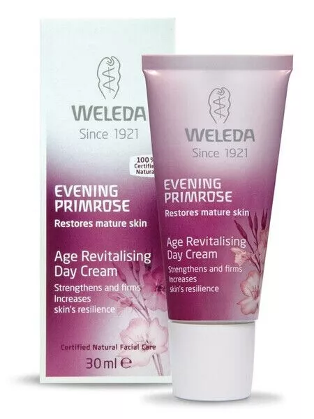 Evening Primrose Age Revitalising Day Cream 30ml (Weleda) - expiry 01/2024