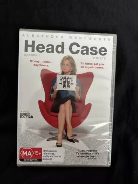Head Case : Season 1 (DVD, 2009, 2-Disc Set) Brand New TV Series Wentworth Reg 4