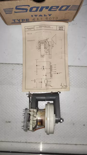 Trasformatore Di Riga Per Circuito Transistorizzato Sarea EAT E 6073