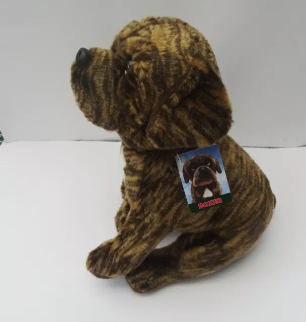 Brindle Boxer Dog 12", As It Is, Personalised, Gift Wrapped 3 Options