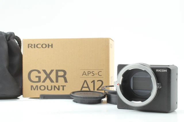 [Almost Unused w/Box] RICOH GXR Mount A12 for Leica M From JAPAN