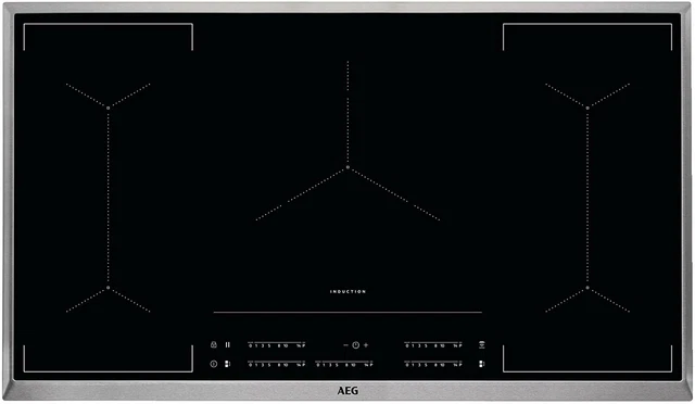 Plaque Induction KKT KOLBE 5 Zones 11,2 KW – Piano Encastrable Noir 77 Cm
