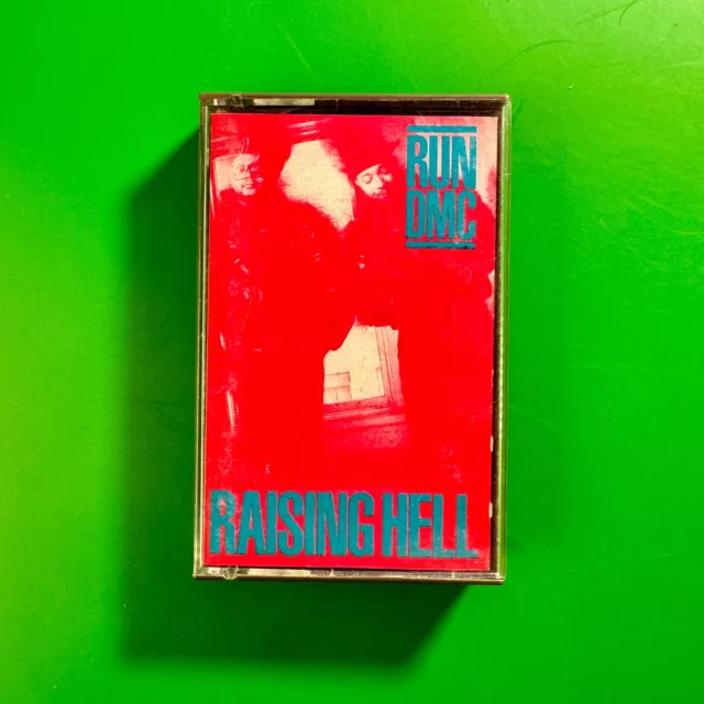 Run DMC - Raising Hell 1986 UK Original Cassette Tape LP "My Adidas" "It'sTricky