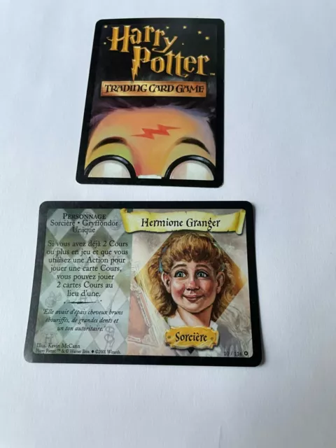 Carte HARRY POTTER Trading Card Game: Hermione Granger N°10/116