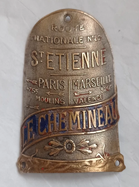 Plaque de vélo hirondelle manufrance - Vélos