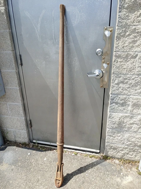 RARE BADGER NEVER SLIP Railrd Car moving pry tool position between