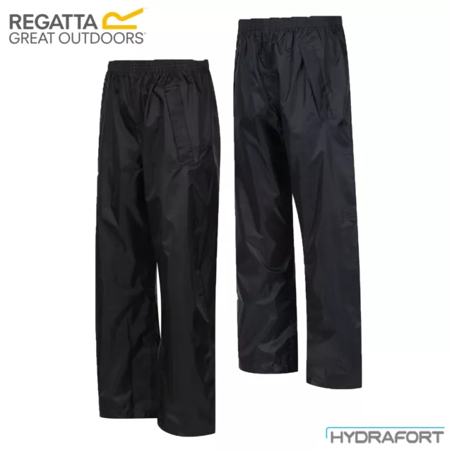 Regatta Stormbreak Kids Boys Girls Waterproof Trousers Overtrousers RRP £20