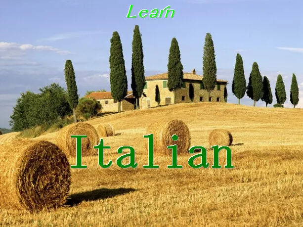 Learn Italian Language - Books and Audio on DVD ROM