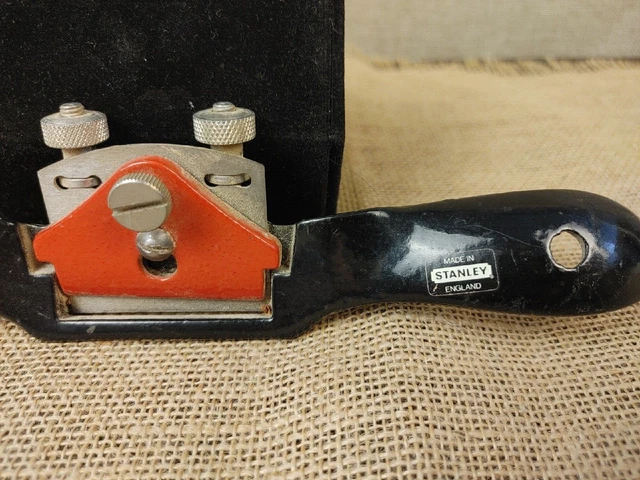 Vintage STANLEY No. 151 Spokeshave Woodworking Flat Sole Made in England - Nice! 3