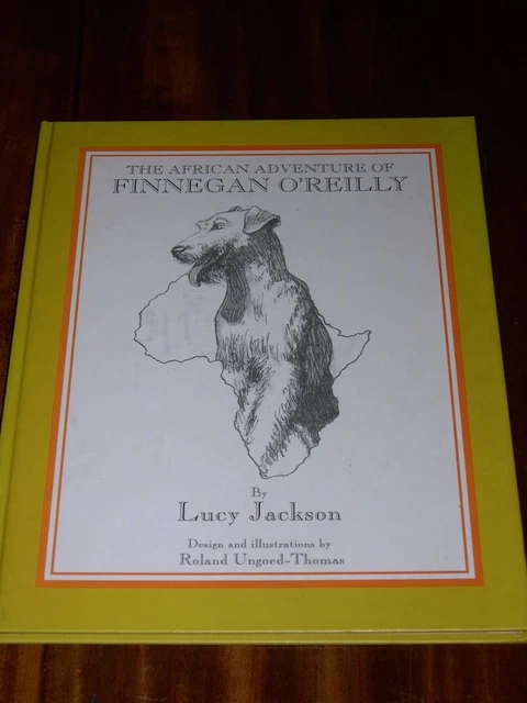 Rare Irish Terrier Dog Story Book 1St 1999 "Finnegan" By Lucy Jackson