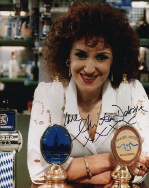 ANITA DOBSON Signed 10x8 Photo EASTENDERS Angie Watts COA