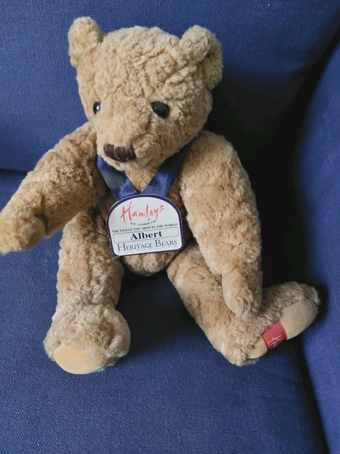 ours STEIFF 43 cm réplique d'un teddy bear 1909 marron foncé parfait état BOITE