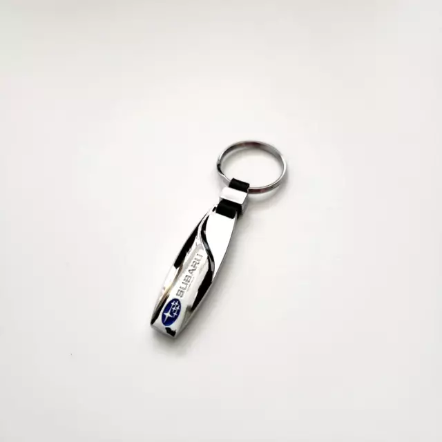 Subaru Logo Metal Car Keyring Keychain Metal Key Ring AUS