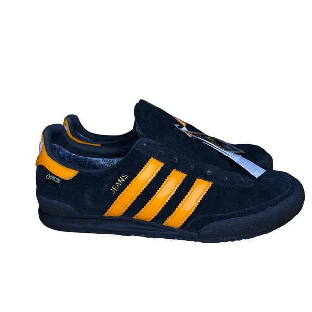 JEANS ADIDAS GTX UK 7 nuovi senza scatola nero arancione camoscio 2016 RARI senza lacci EUR 117 54 PicClick IT