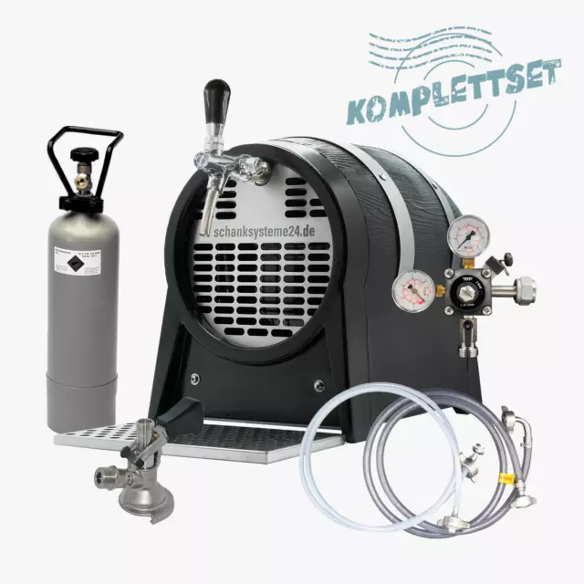TK-60-1 Zapfanlage Komplettset Trockenkühler Partyfass - schanksysteme24