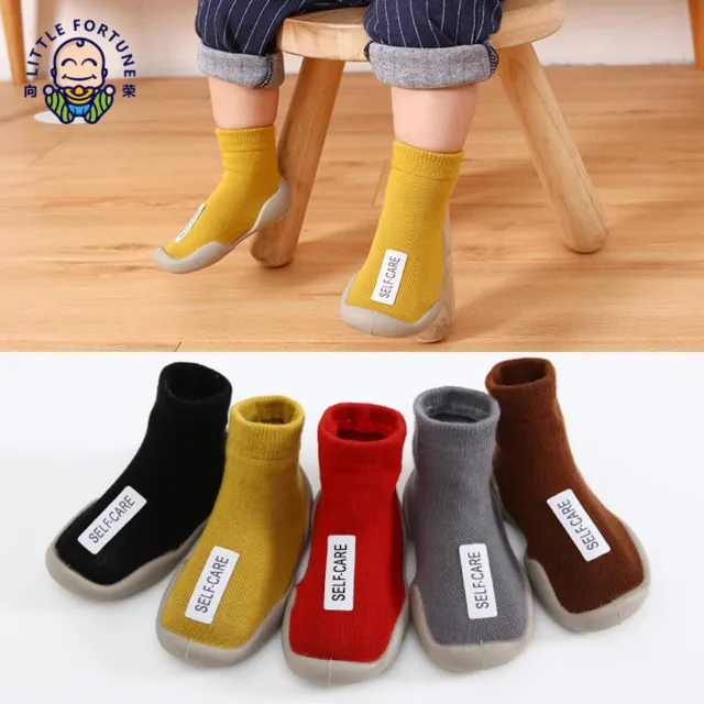 Baby Girl Boys Toddler Anti-slip Slippers Socks Kids Cotton Shoes Warm Winter