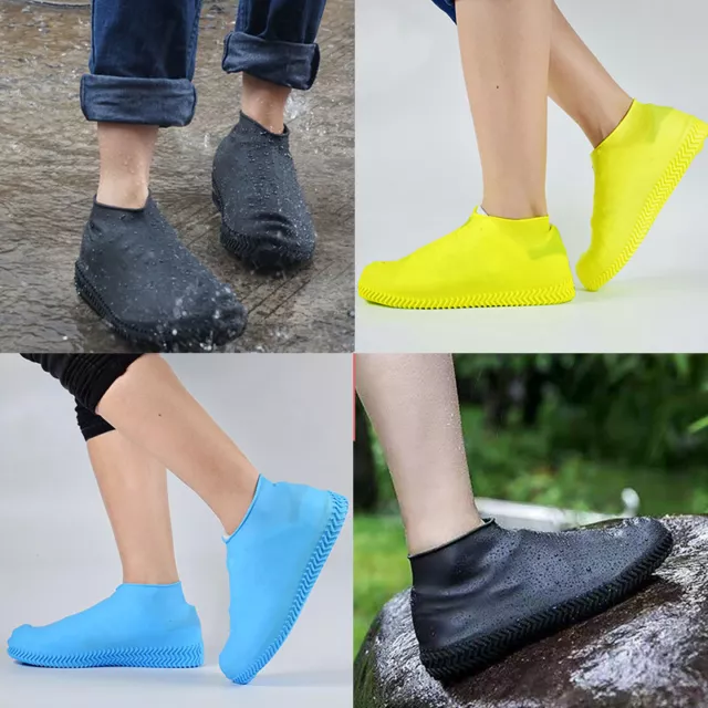 Anti-slip  Protector Shoe Waterproof Reusable Covers   Shoes Rain Silicone
