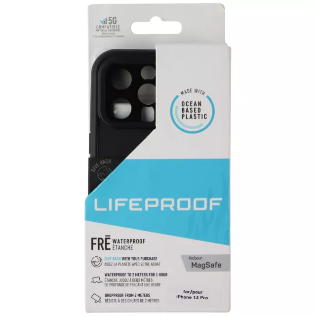 LifeProof FRE Series Waterproof Case for Apple iPhone 13 Pro - Black