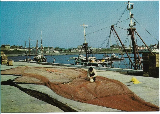 Lovely Postcard - The Quay - Isle Of Whithorn - Dumfries & Galloway C.1974