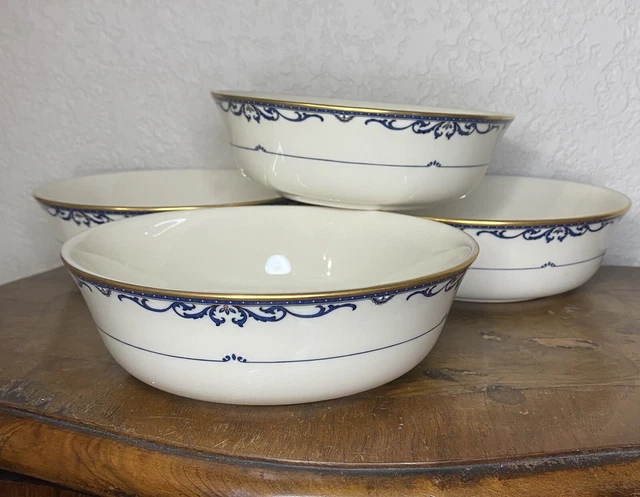 NWOB LENOX LIBERTY Individual Salad Cereal Dessert All Purpose Bowls NWOB LENOX LIBERTY Individual Salad Cereal Dessert All Purpose Bowls