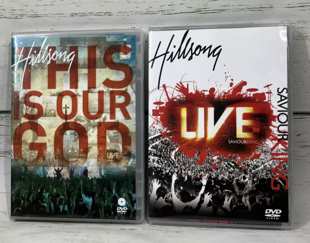HILLSONG LIVE - Saviour King & This Is Our God 2-DVD Lot