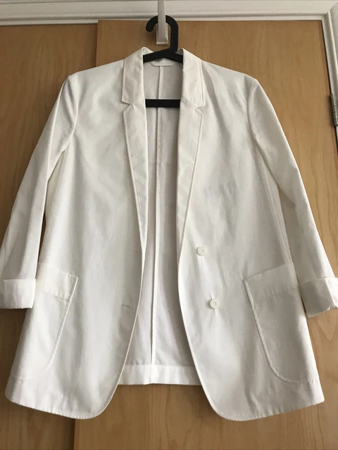 Uniqlo white blazer shop