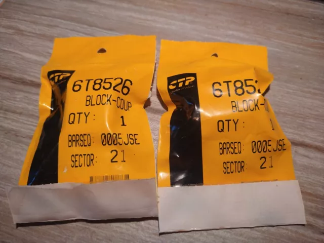 Caterpillar NEW 6T8526 Block Coupling Set of TWO