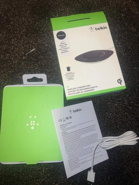 BELKIN Boost-UP 5w Qi Slim Wireless Universal Charging Pad f8m747bt 8038218 N