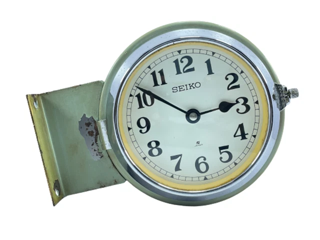 Seiko MC-272 MC-019 Sekundär Doppel Seite Master Uhr Schiff`S Original Vintage