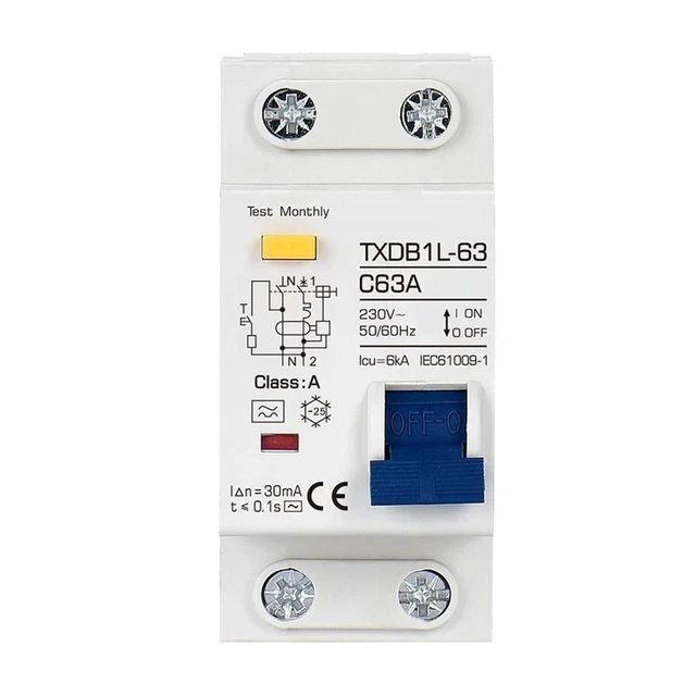ADVANCED MCB RCCB RCD Type AAC RCBO DPNL Residual Current Circuit ...