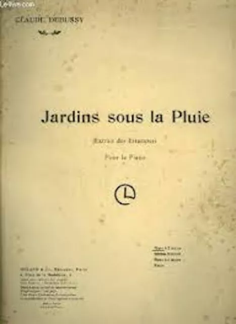 JARDINS SOUS LA PLUIES [Feuillets mobiles] DEBUSSY Claude