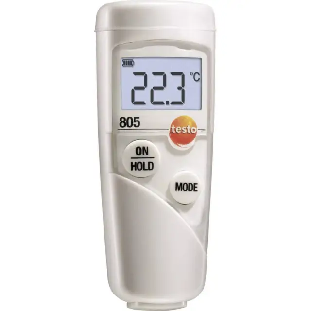 Thermomètre infrarouge testo 805 Optique 1:1 -25 - +250 °C étalonné dusine
