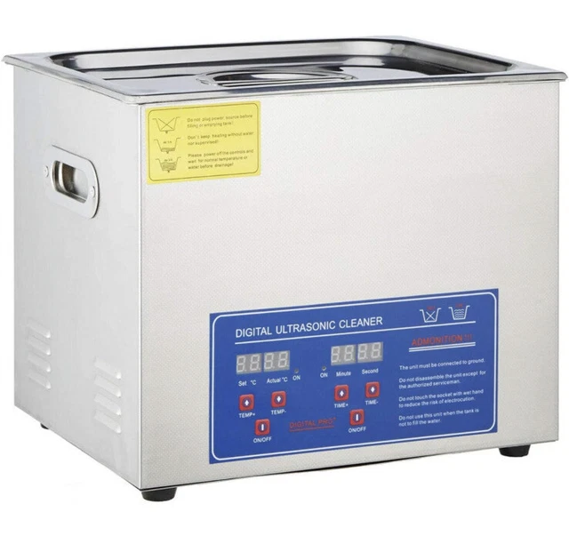 Stainless Steel 6L Industry Heated Ultrasonic Cleaner Heater Timer