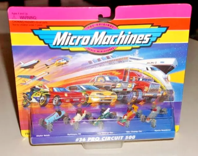 Micro Machines #36 Circuit Indy 500 Galoob Set