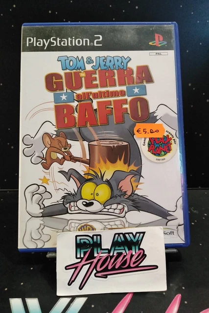 Tom & Jerry in Guerra all'ultimo Baffo PS2 Playstation 2 PAL ITA Usato Ubisoft