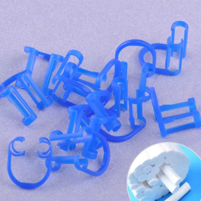 10x coton rouleau support Clip dentaire laboratoire isolateur orthodontique Pop