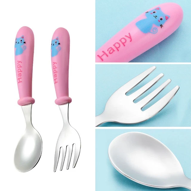 Säuglings nahrung Geschirr-Set Kinder Utensil Kleinkind Geschirr Edelstahl