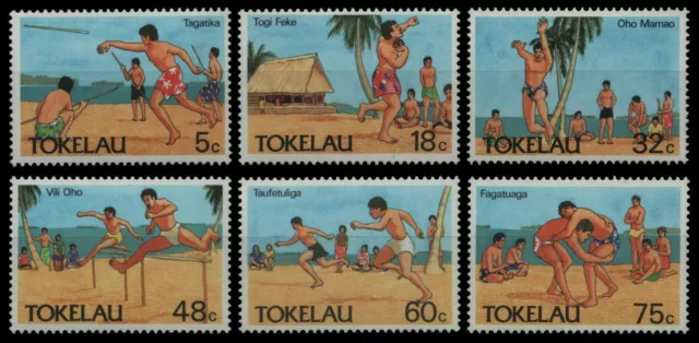 Tokelau 1987 - Mi-Nr. 142-147 ** - MNH - Sport