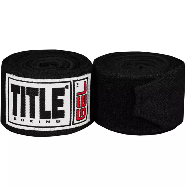 Title Boxing Gel Iron Fist Wraps - Black