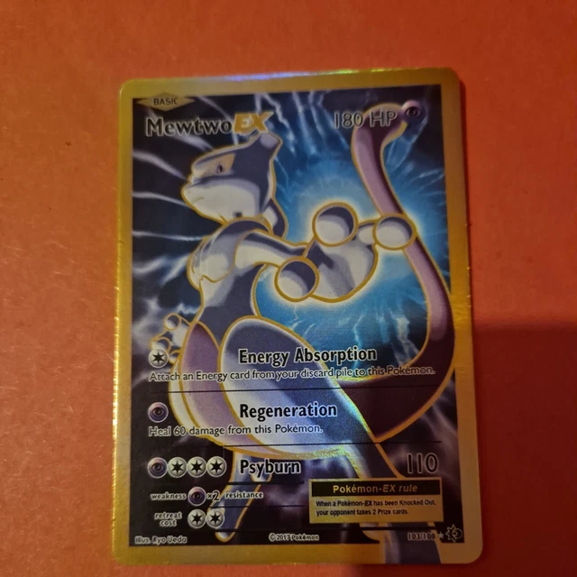 Pokémon TCG Mewtwo-EX XY Evolutions 103/108 Holo Full Art 2