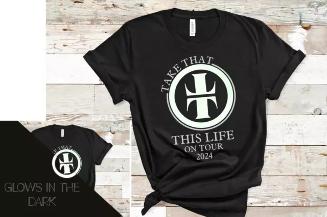 Take That this life unofficial Tour t shirt, glow in the dark take that t-shirt