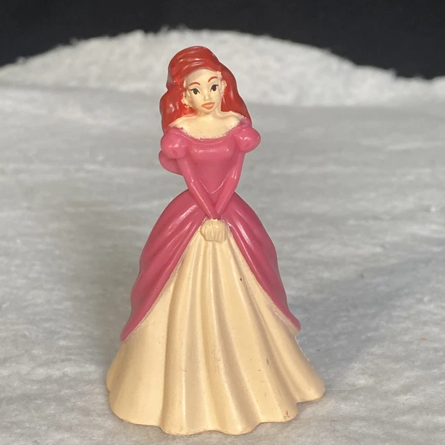 DISNEY PRINCESS FIGURINE, Ariel, The Little Mermaid, 3”, Disney