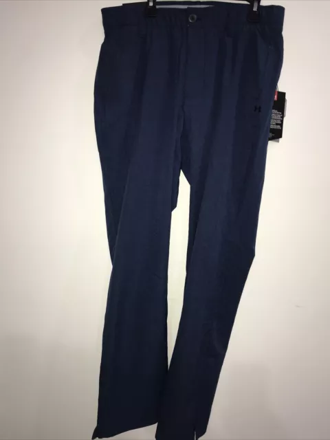 UNDER ARMOUR Straight Golf Pant Blue Mens Size 32/30 NEW With Tags
