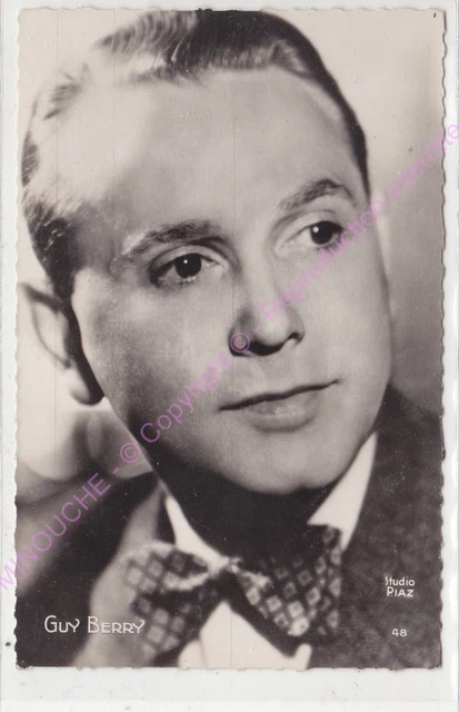 Cpsm RPPC Star Guy Berry Photo Studio Piaz EDT P.I 48
