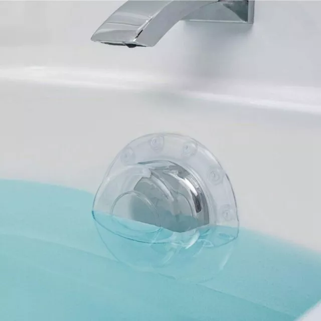 Bathtub Overflow Drain Cover Suction Cup Seal Bathtub Stopper for Bath