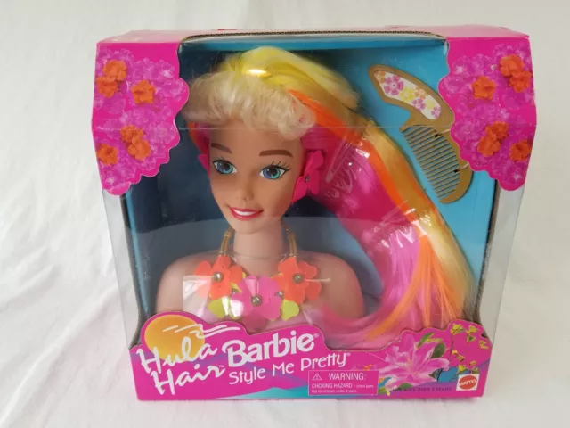Vintage 1997 Hula Hair Barbie Style Me Pretty Mattel #67580. Never opened NEW Vintage 1997 Hula Hair Barbie Style Me Pretty Mattel #67580. Never opened NEW