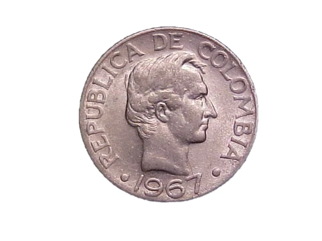 1967 Colombia 10 Centavos KM# 226 -Nice High Grade Circ Collector Coin!-c3665xux