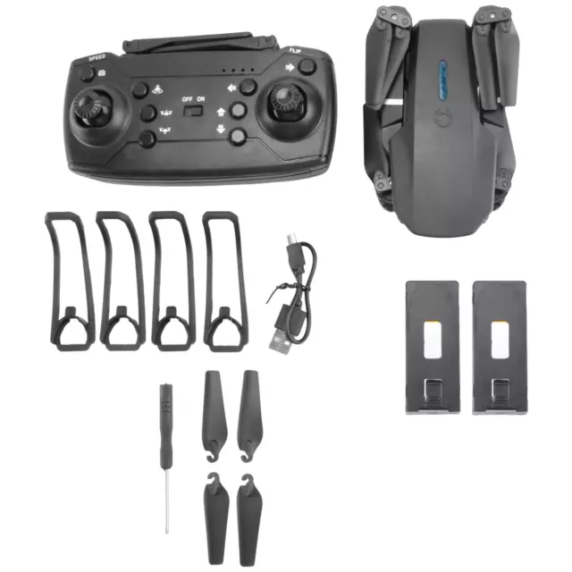 3X(Pro Drone 4K  CaméRa Pliable Drone Hauteur TéLéCommande Fixe Pro Wifi 6885